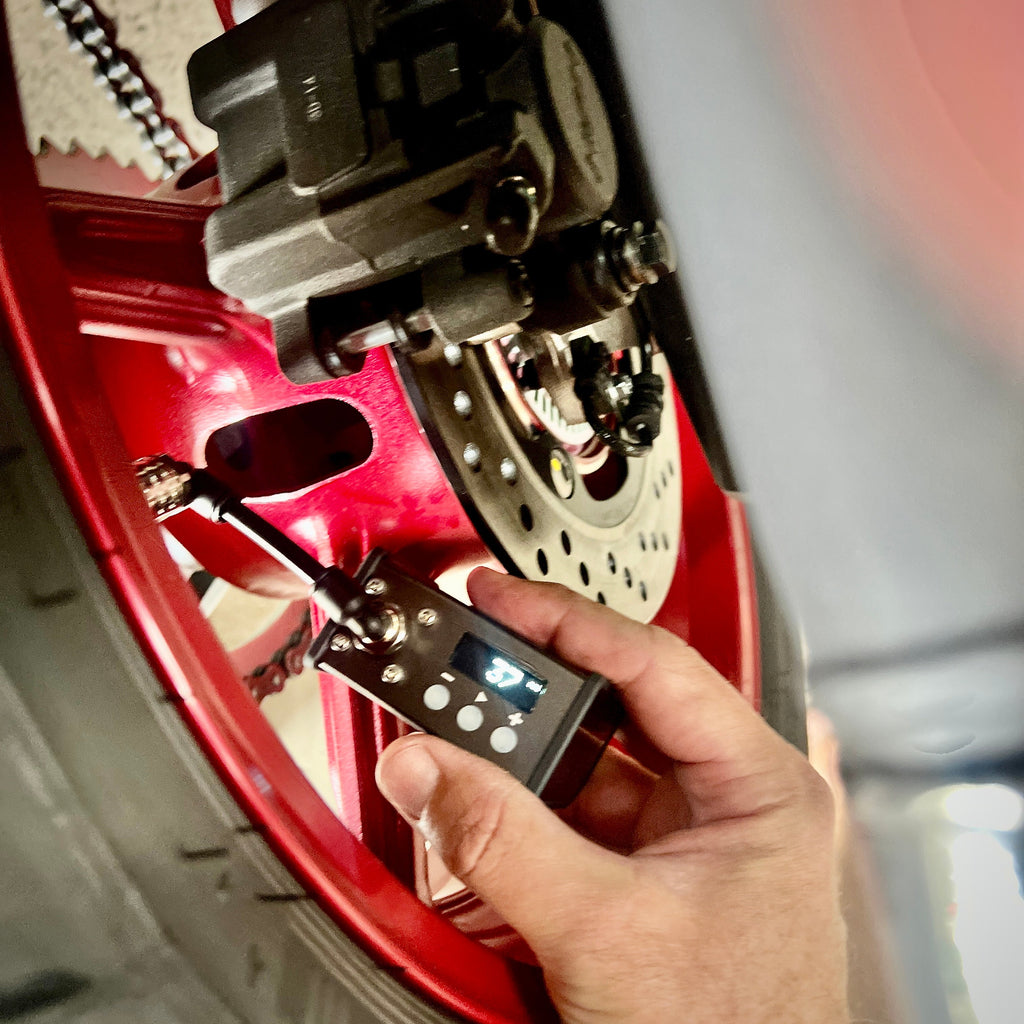 MiniMoto motorbike pump